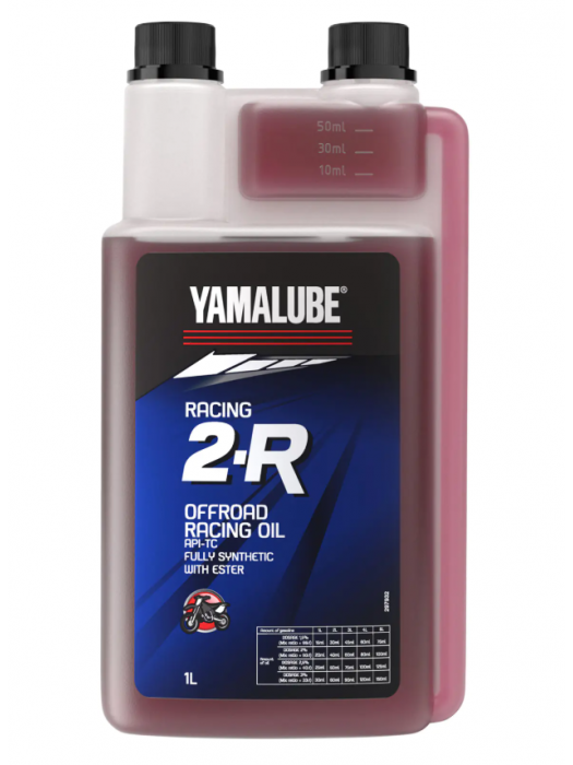 Масло Yamalube Racing 2-R 2T пълна синтетика с естер